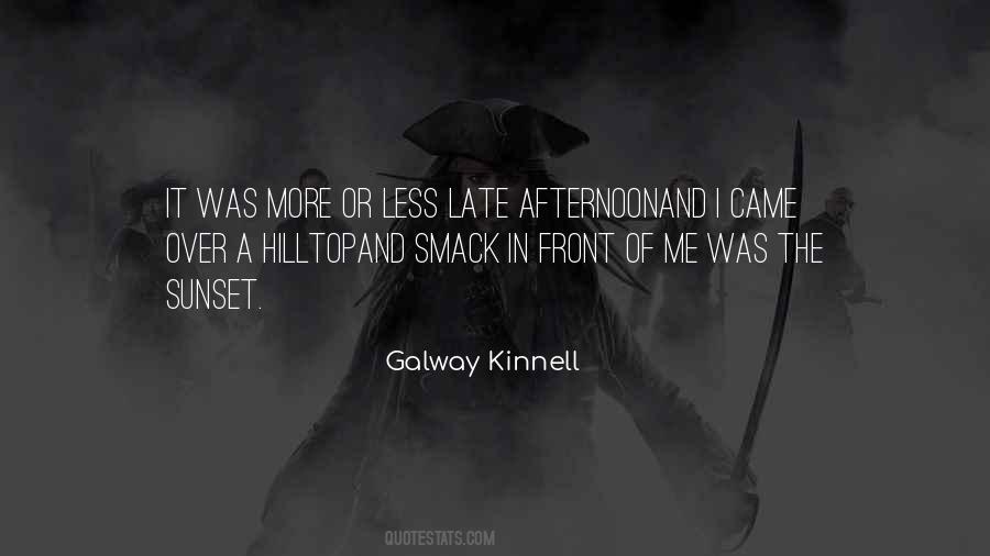 Galway Kinnell Quotes #1848422