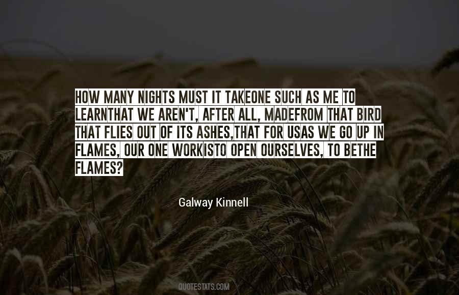 Galway Kinnell Quotes #997950