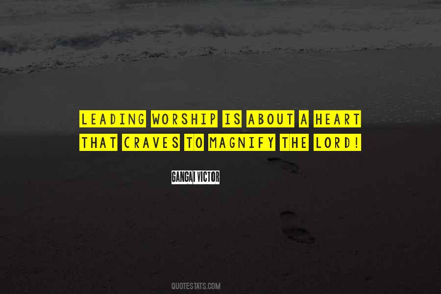 Gangai Victor Quotes #975170