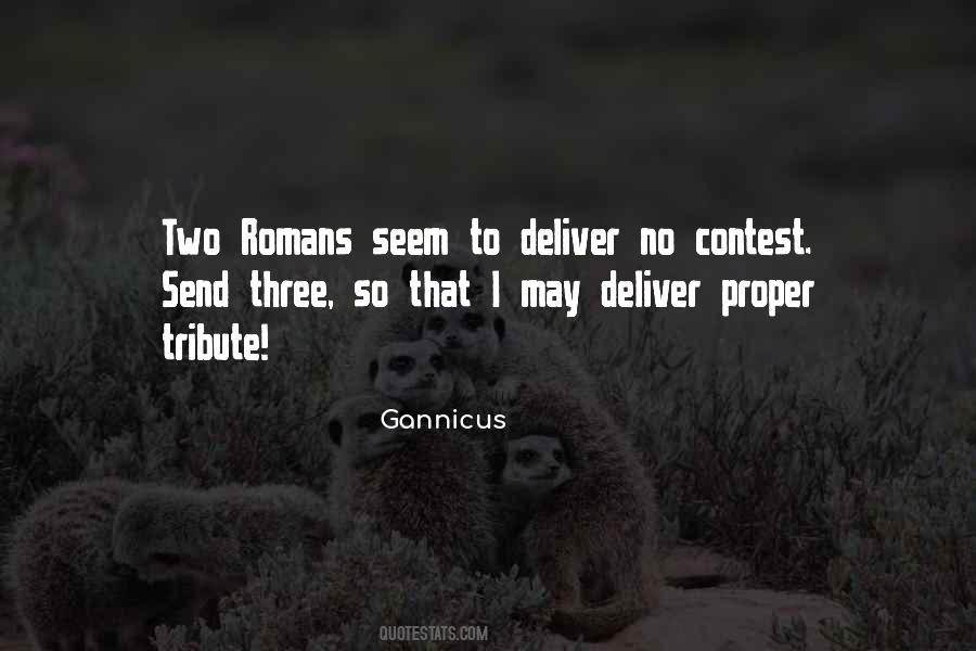 Gannicus Quotes #1421054