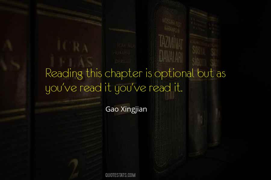 Gao Xingjian Quotes #1644026