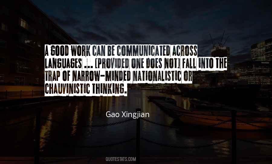 Gao Xingjian Quotes #904705