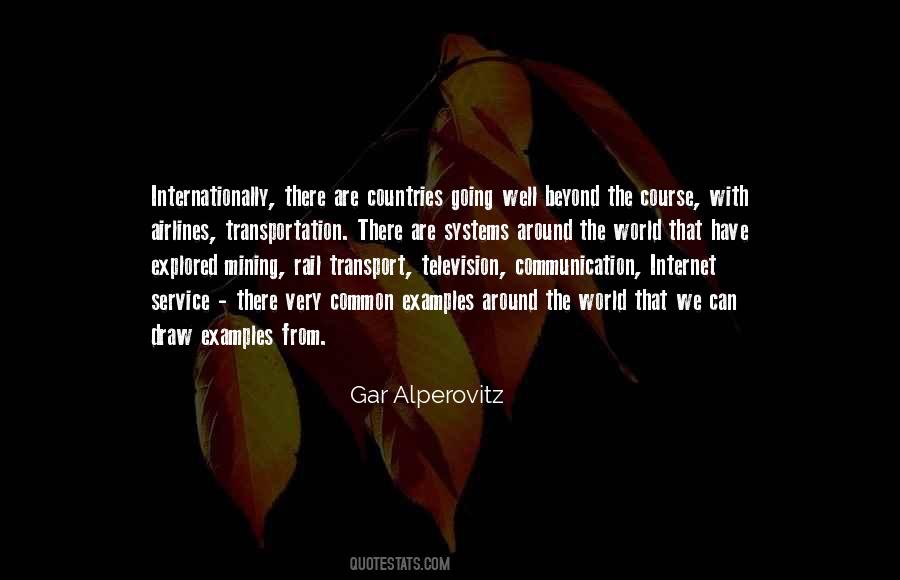 Gar Alperovitz Quotes #500130