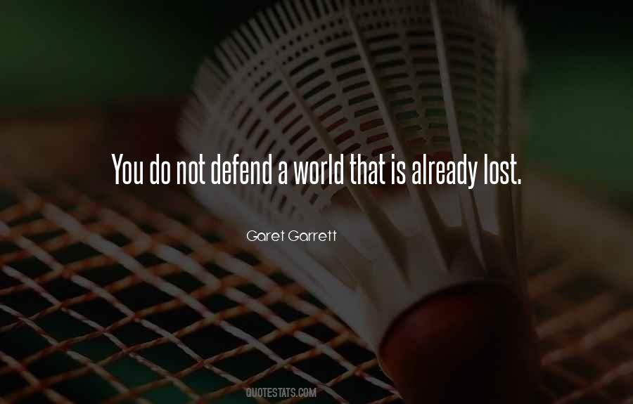 Garet Garrett Quotes #1138541