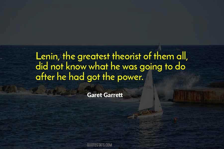 Garet Garrett Quotes #943878