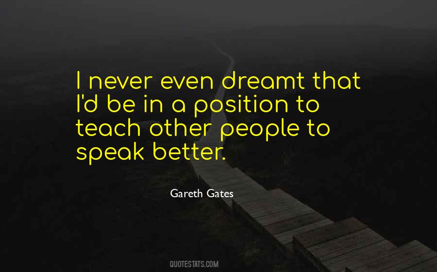 Gareth Gates Quotes #611289