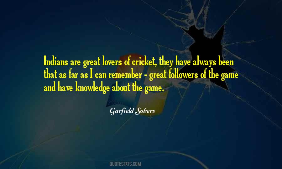 Garfield Sobers Quotes #1376158