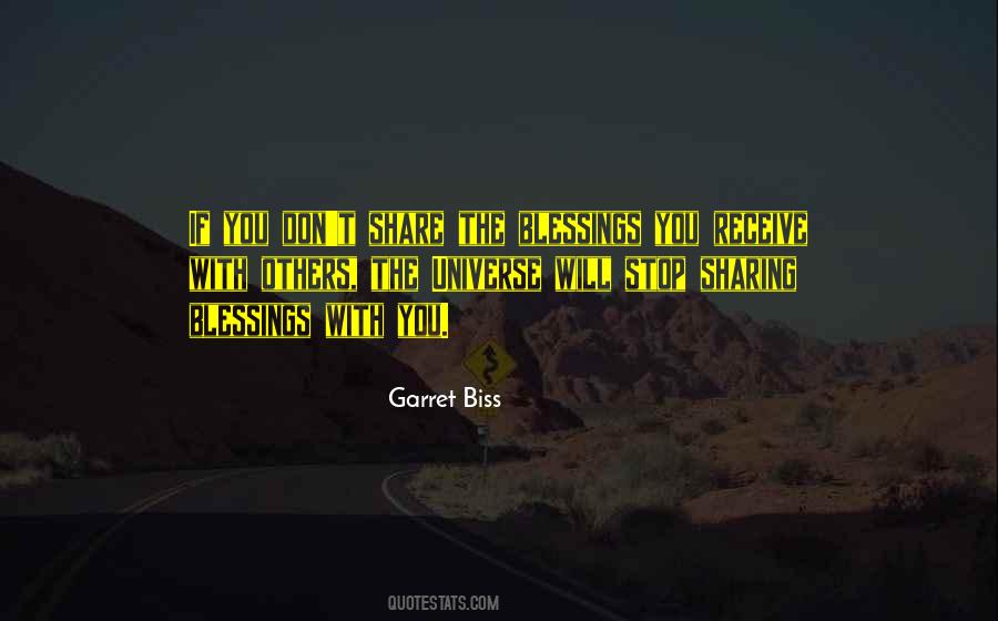 Garret Biss Quotes #1554944