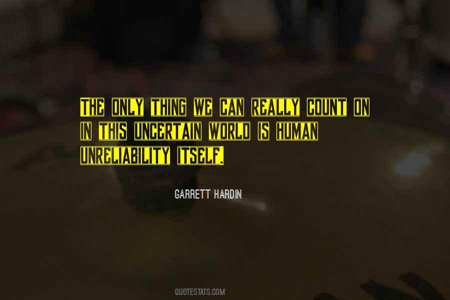 Garrett Hardin Quotes #1316575