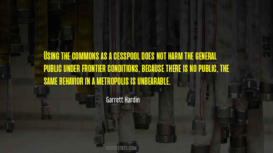 Garrett Hardin Quotes #1560499