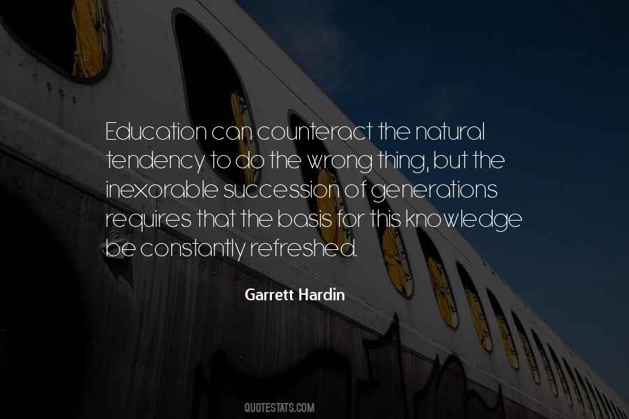 Garrett Hardin Quotes #1711360