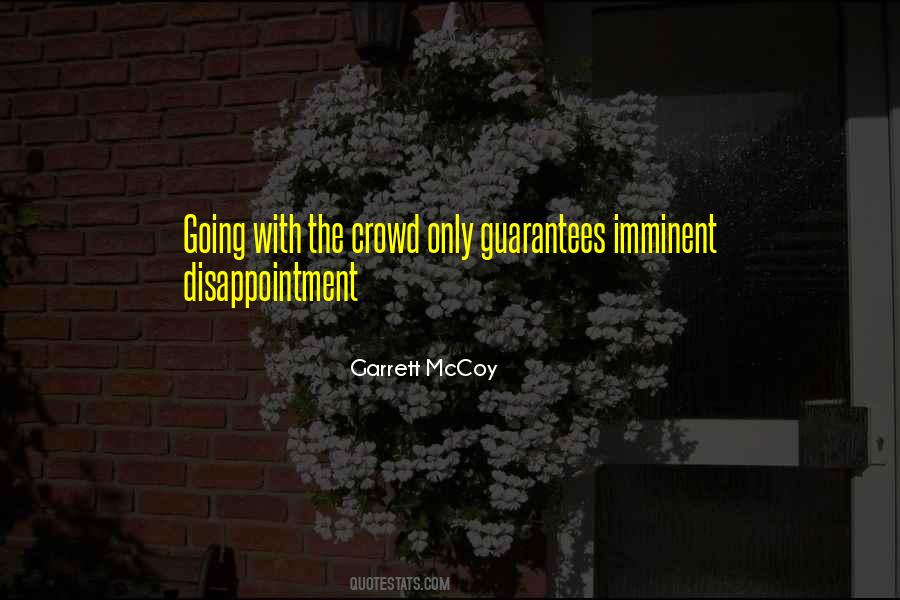 Garrett McCoy Quotes #557001