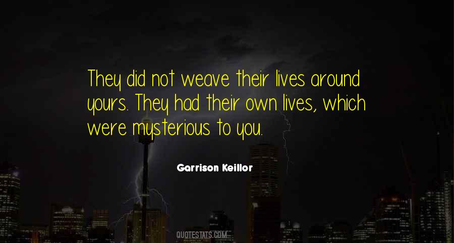 Garrison Keillor Quotes #1344799