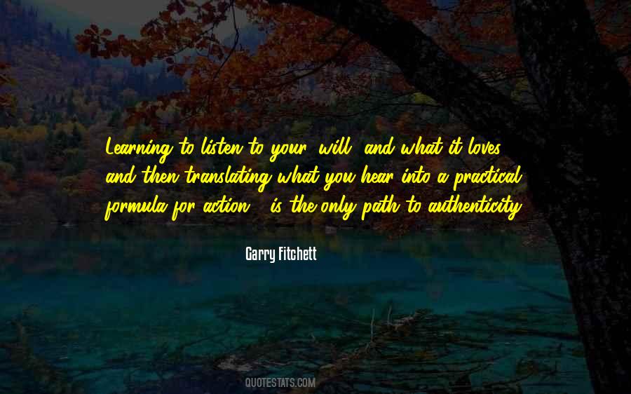 Garry Fitchett Quotes #777857