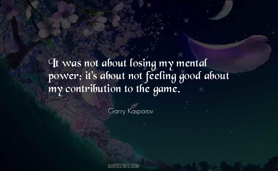 Garry Kasparov Quotes #946303