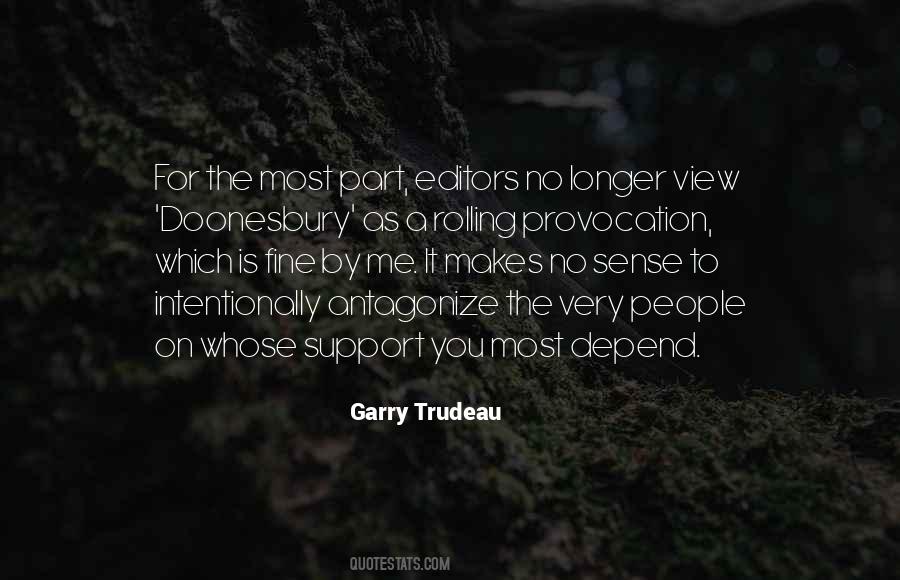 Garry Trudeau Quotes #333329