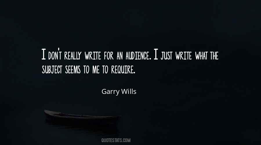 Garry Wills Quotes #1692775