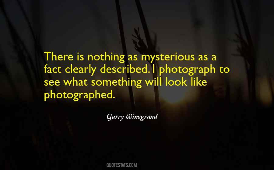 Garry Winogrand Quotes #1640801