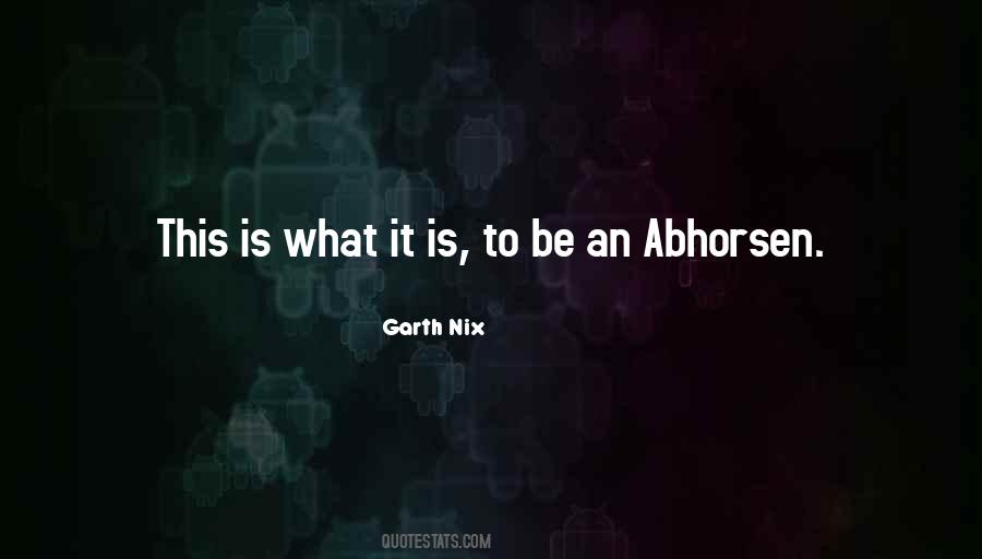 Garth Nix Quotes #1109073