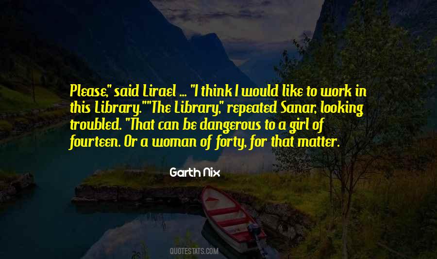 Garth Nix Quotes #736646