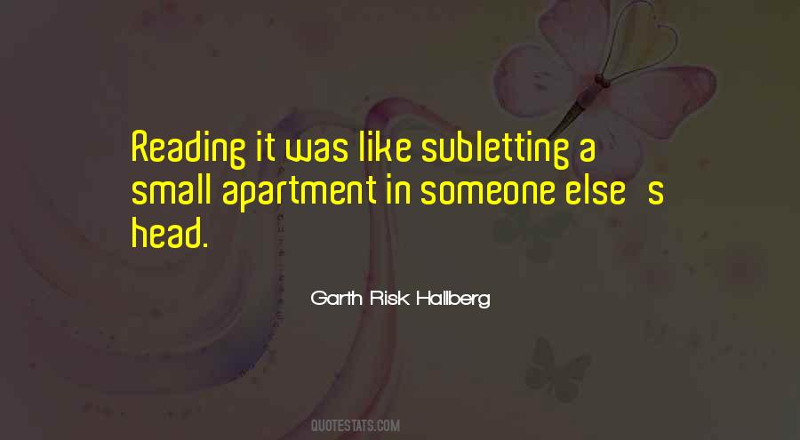 Garth Risk Hallberg Quotes #366649