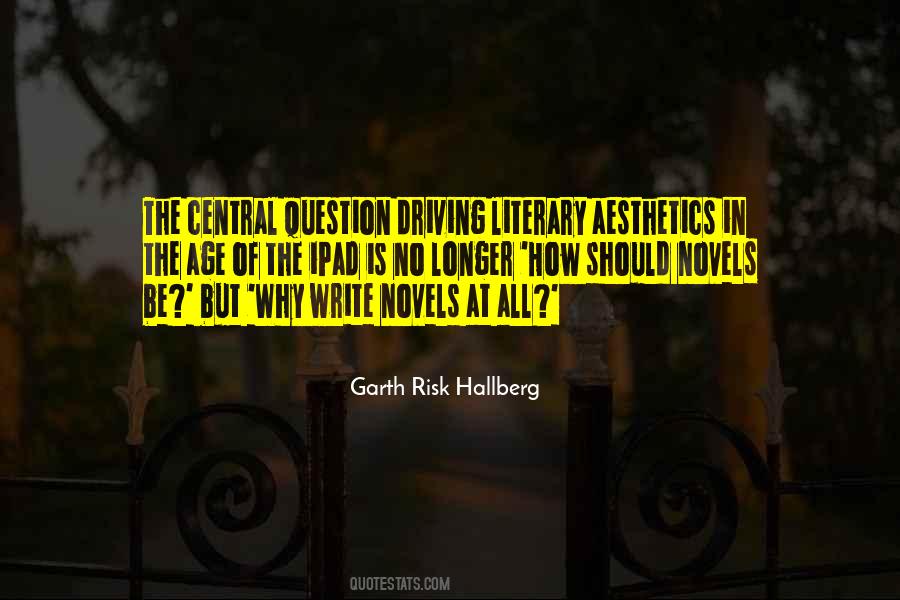 Garth Risk Hallberg Quotes #997147