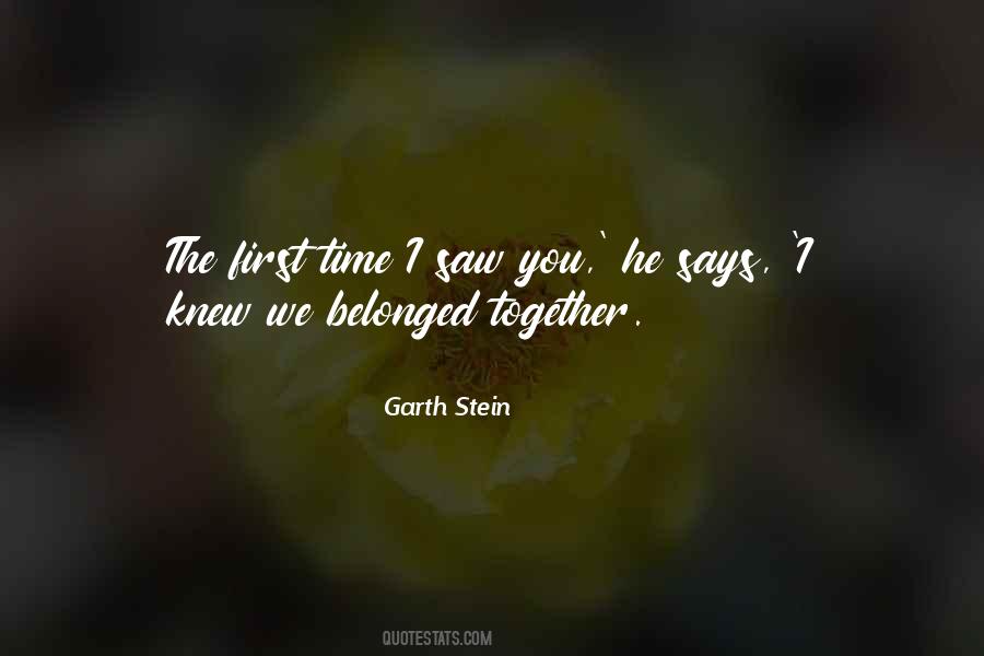 Garth Stein Quotes #1054418