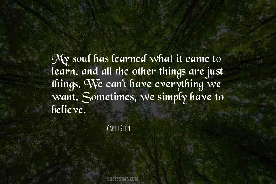 Garth Stein Quotes #1597382