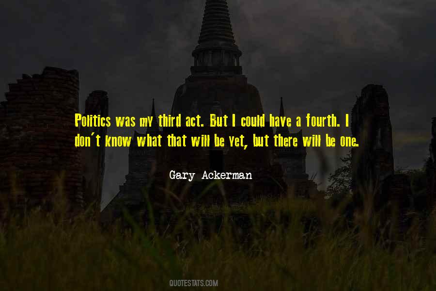 Gary Ackerman Quotes #206779