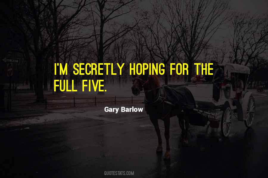 Gary Barlow Quotes #882433