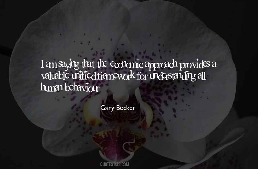 Gary Becker Quotes #448779