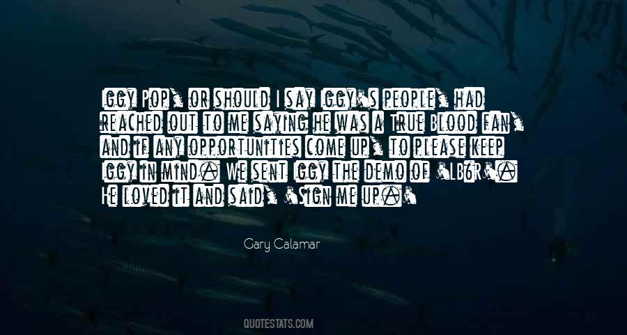 Gary Calamar Quotes #510888