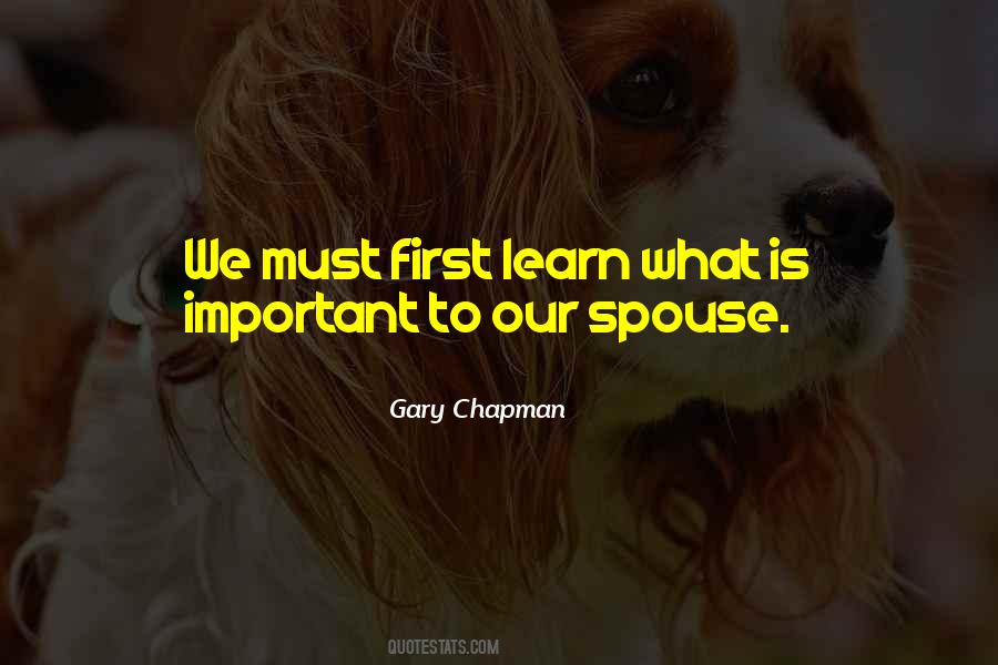 Gary Chapman Quotes #1525598