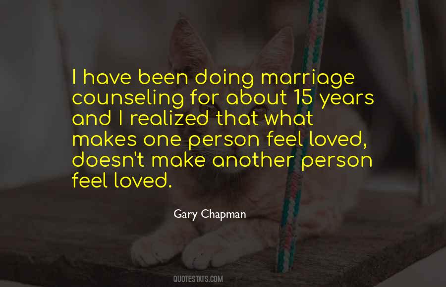 Gary Chapman Quotes #1748278