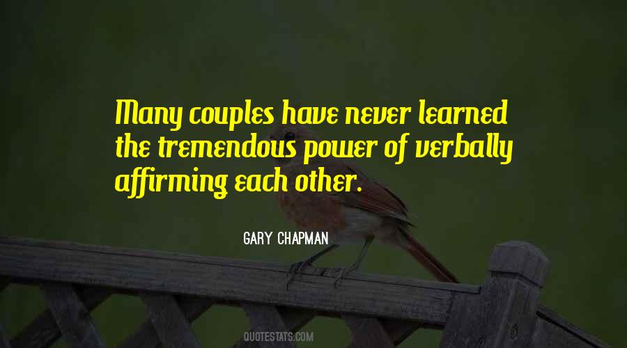 Gary Chapman Quotes #285660