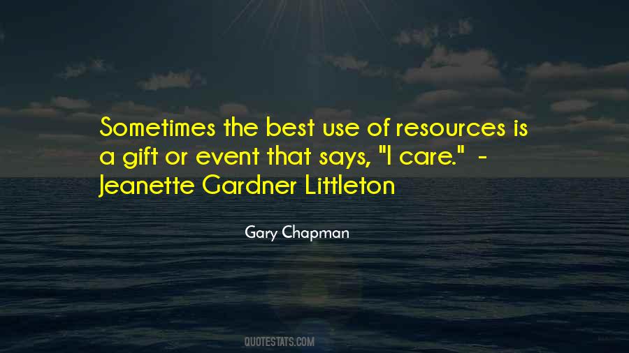 Gary Chapman Quotes #952350