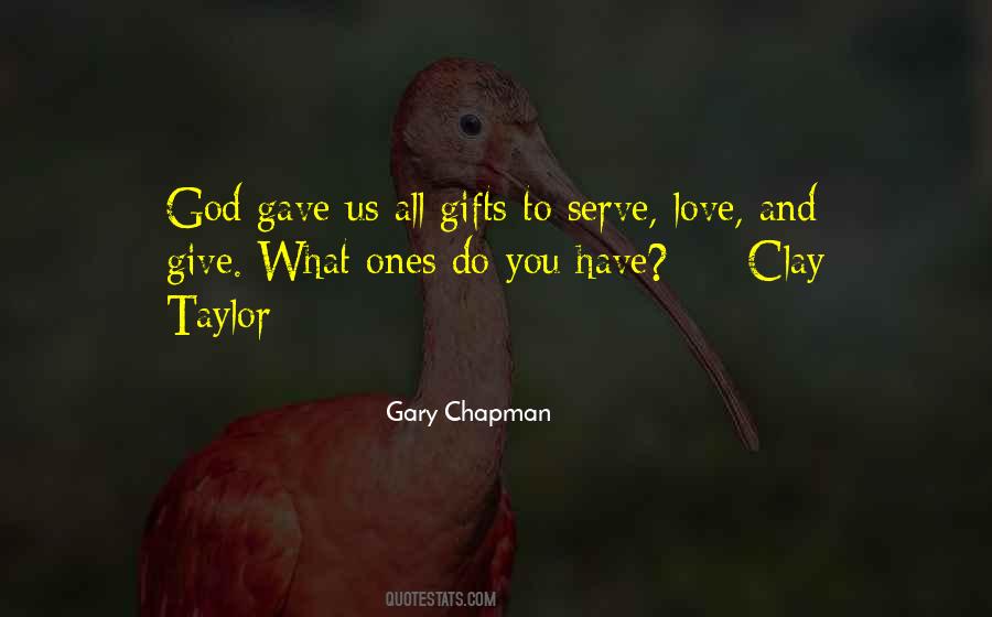 Gary Chapman Quotes #99068