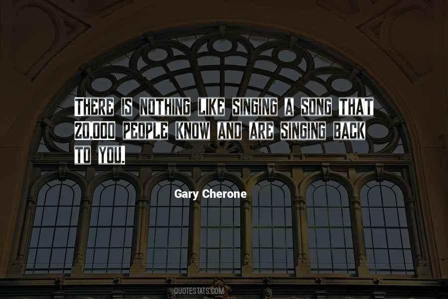 Gary Cherone Quotes #604160