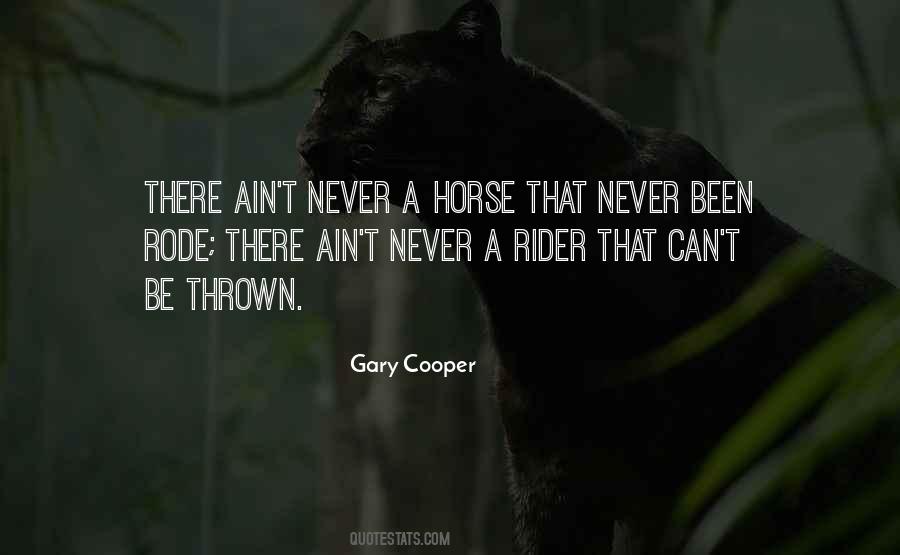 Gary Cooper Quotes #571870