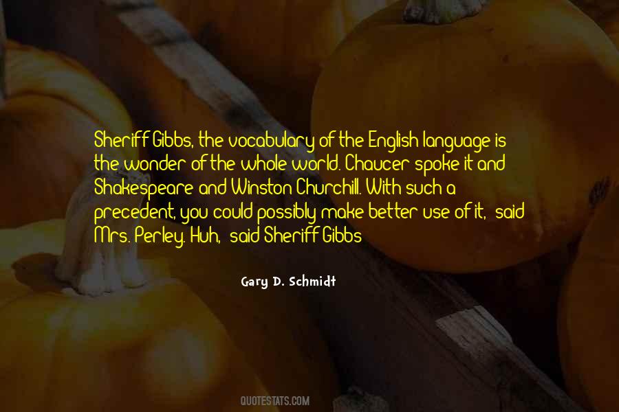 Gary D. Schmidt Quotes #1327080