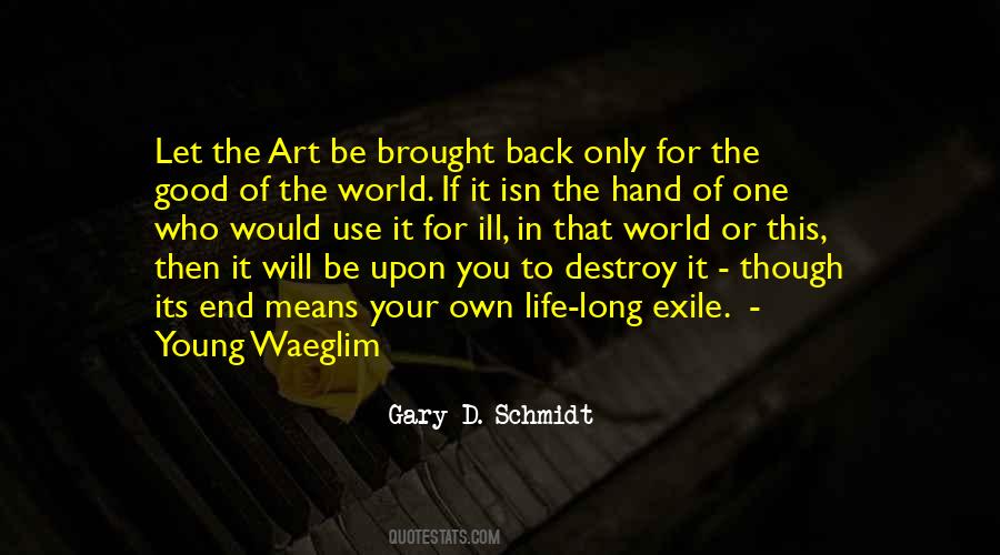 Gary D. Schmidt Quotes #589986