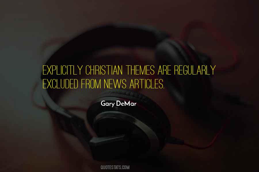 Gary DeMar Quotes #1214594