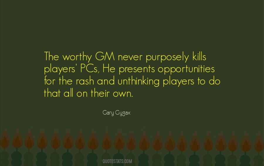 Gary Gygax Quotes #188010
