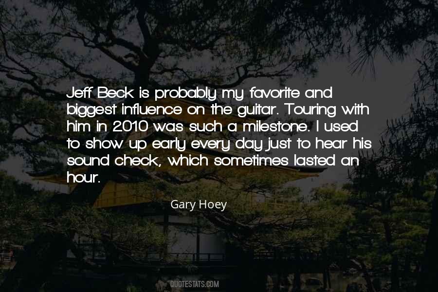 Gary Hoey Quotes #117241