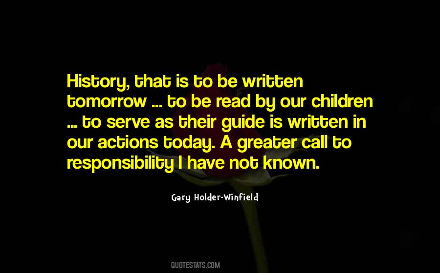 Gary Holder-Winfield Quotes #1257191