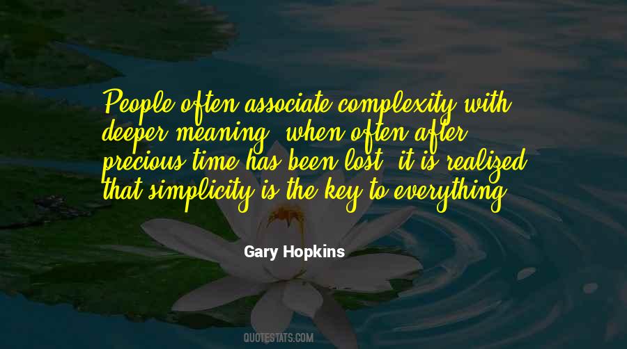 Gary Hopkins Quotes #1177763