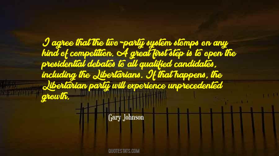 Gary Johnson Quotes #1531987