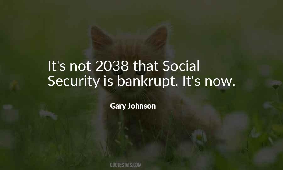 Gary Johnson Quotes #731646