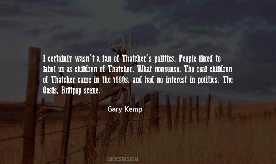 Gary Kemp Quotes #1459854