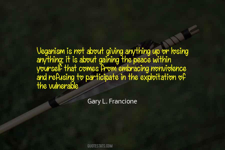 Gary L. Francione Quotes #204113